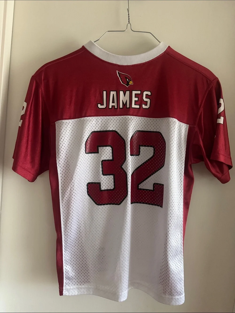 NFL Arizona Cardinals Red and White #32 Kids Jersey